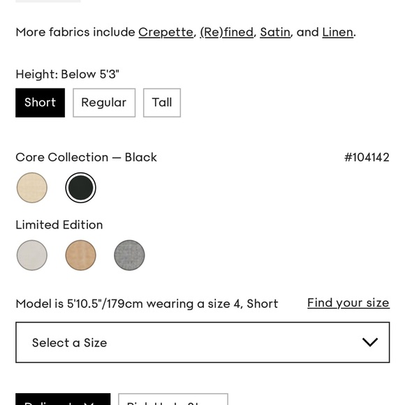 The Effortless Pants Aritzia Wilfred - Picture 5 of 7